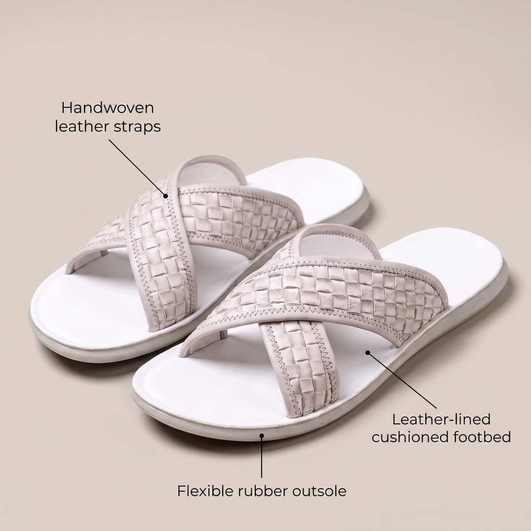 Sandalias de piel suave Briony