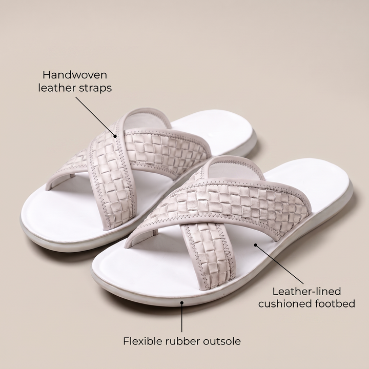 Sandalias de piel suave Briony