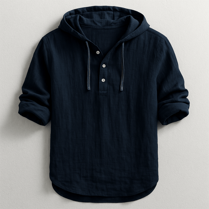 Laurens™ | Camisa casual con capucha