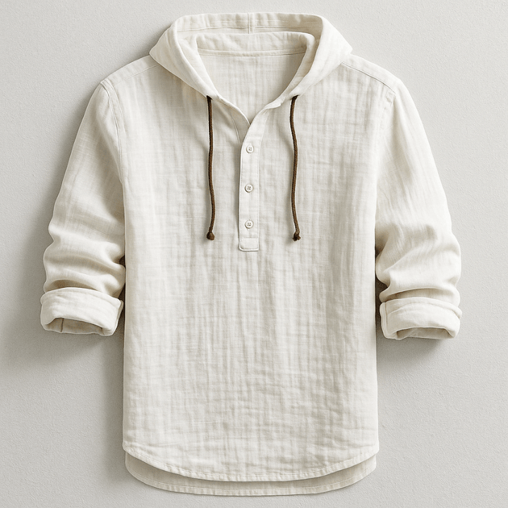 Laurens™ | Camisa casual con capucha