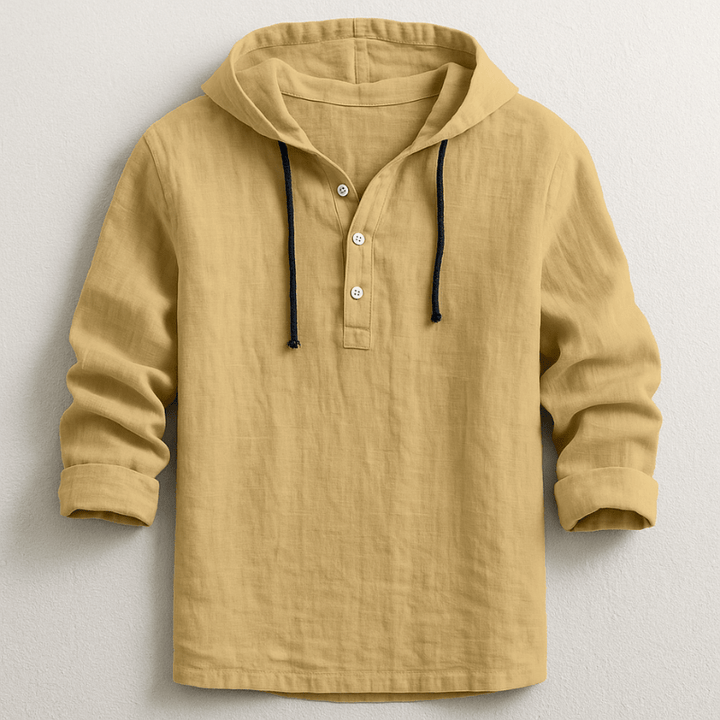 Laurens™ | Camisa casual con capucha