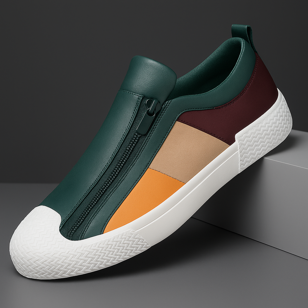 TENIS DE CUERO CARRADON