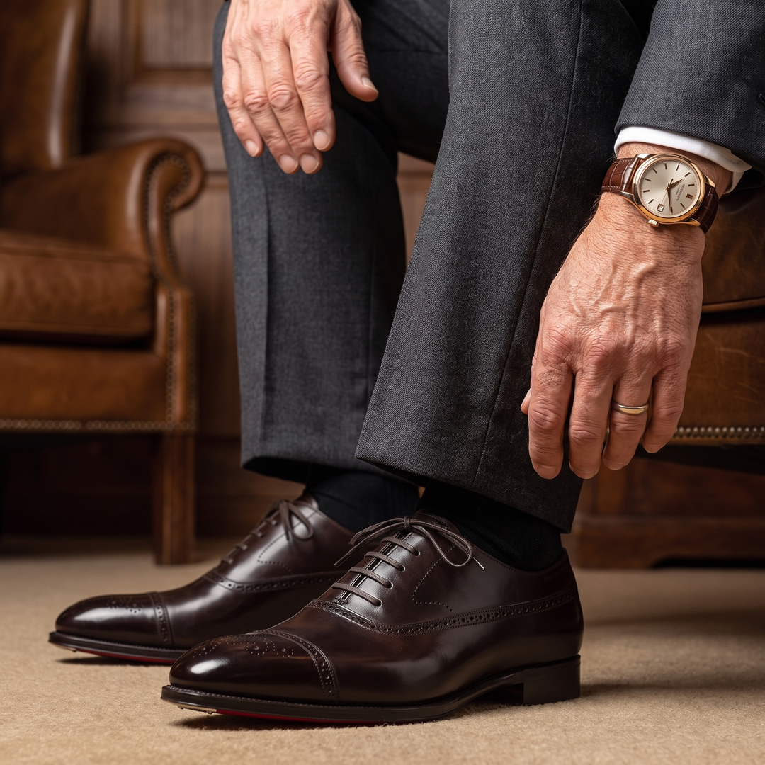 Zapato brogue Oxford Royal