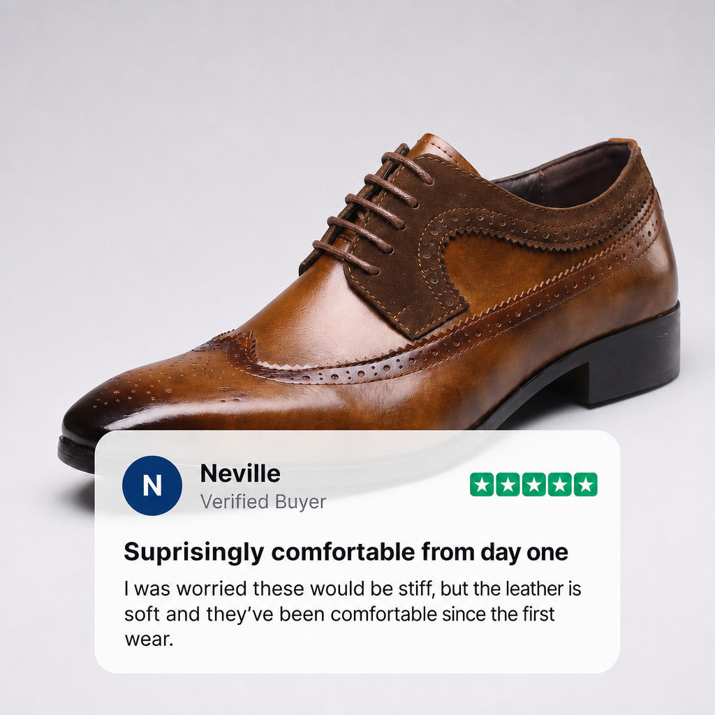 Zapatos de vestir Oxford brogue Ravello