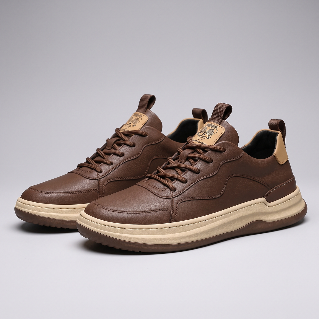 Zapatillas de piel Hudson