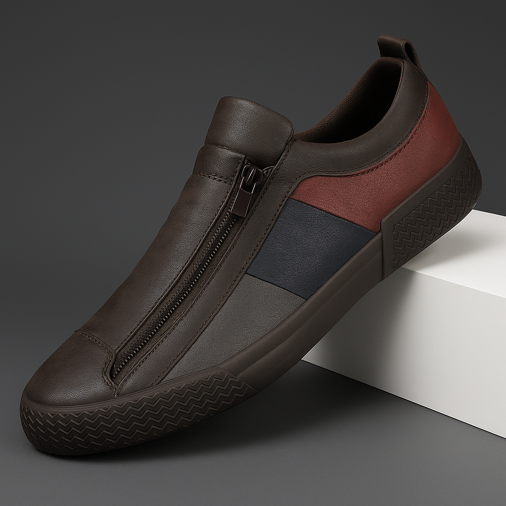 TENIS DE CUERO CARRADON