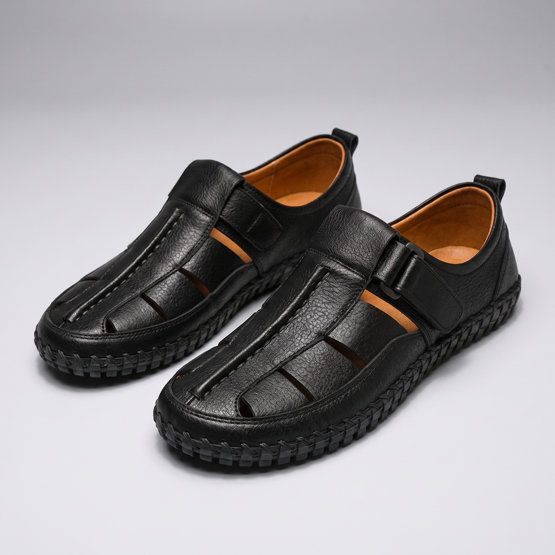 Sandalias de piel trenzada Kirkham