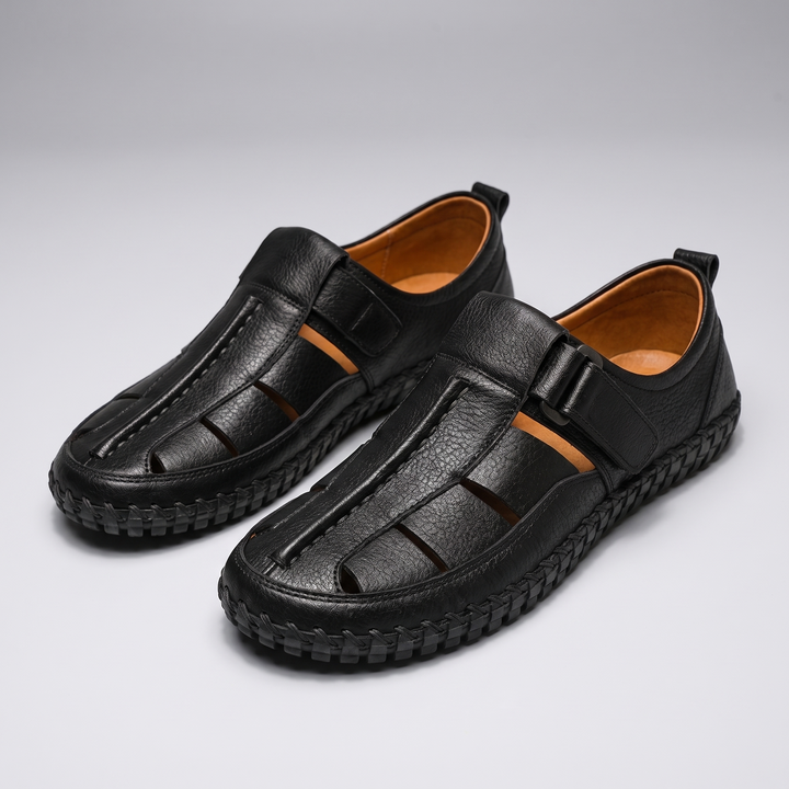 Sandalias de piel trenzada Kirkham