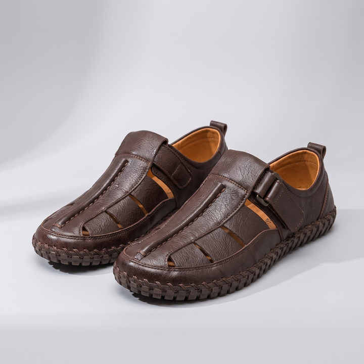 Sandalias de piel trenzada Kirkham
