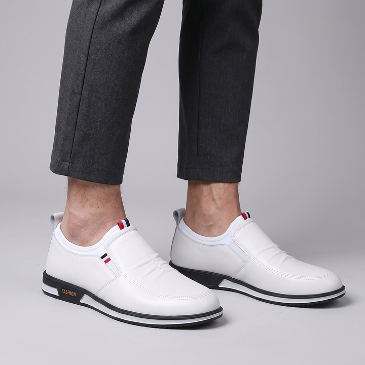 Zapatillas de piel sin cordones Liam