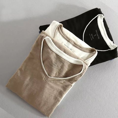 Lucas™ | Playera de algodón de manga larga