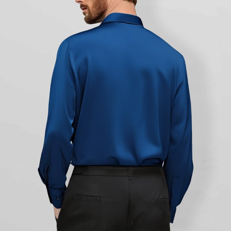 Mitchel | Camisa elástica antiarrugas para hombre