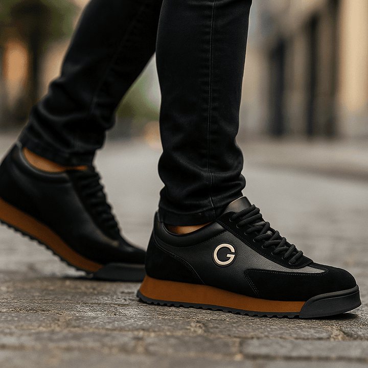 GIOVANNI | TENIS DE CUERO DE LUJO PARA HOMBRE