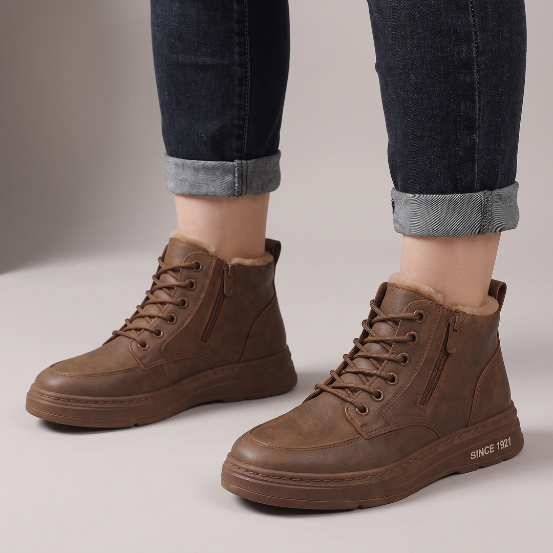Zapatillas de piel Soren